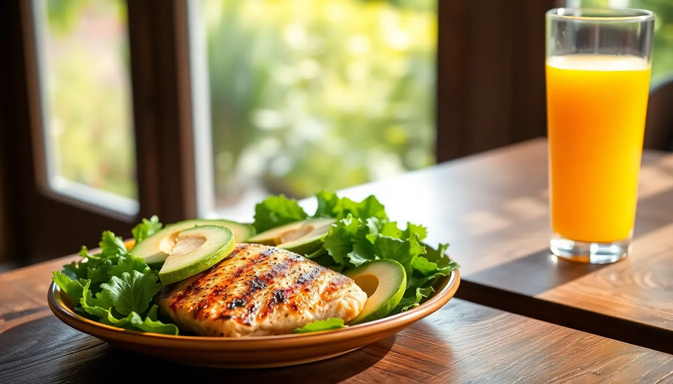 운동하는 20대 여성의 모습