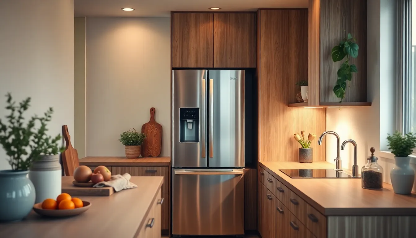 스마트 냉장고 내부