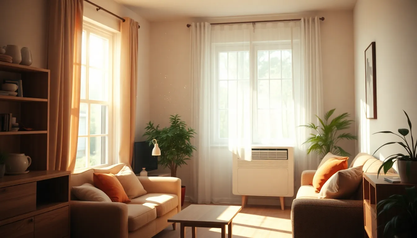 에어컨 냉방 면적 선택 가이드 이미지