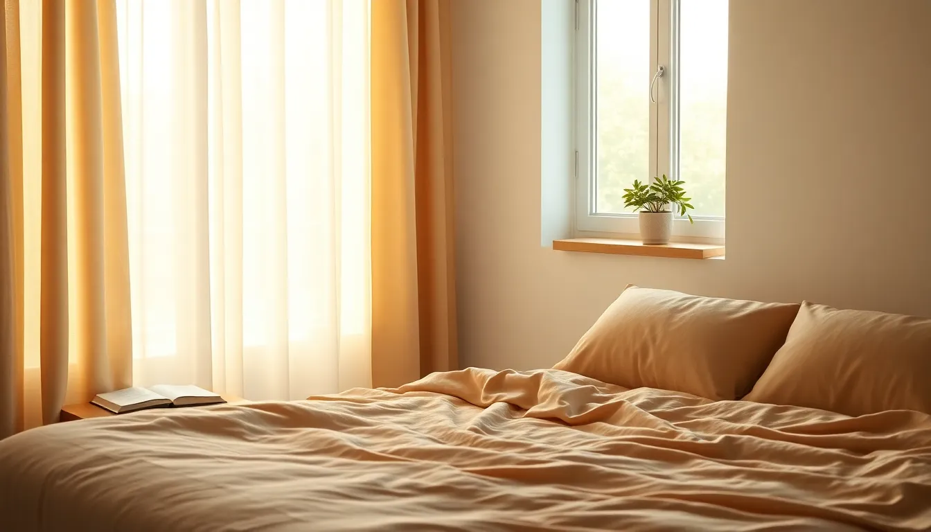 침실 환경과 숙면의 중요성을 나타내는 이미지