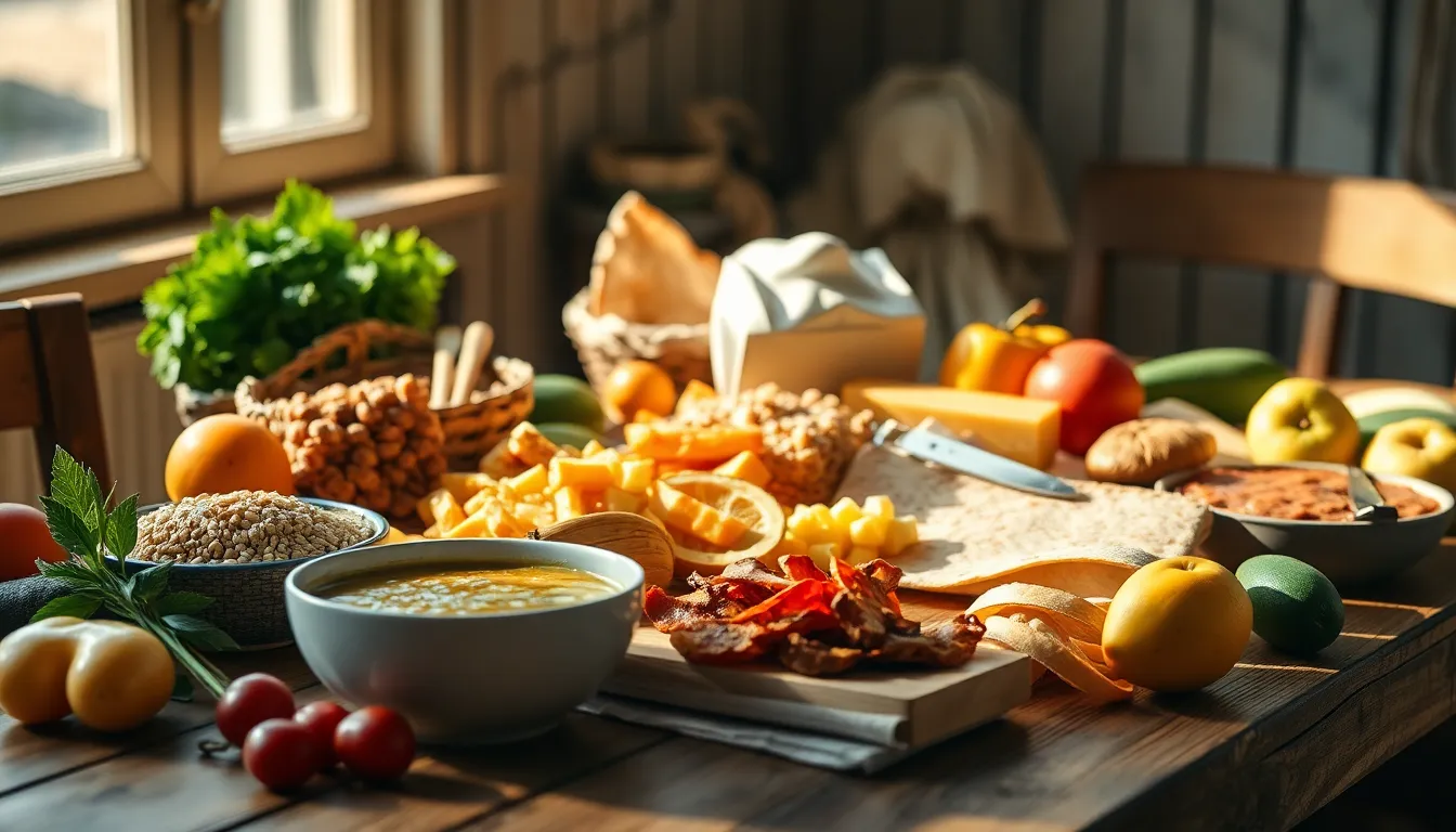 다양한 항염증 식재료 이미지