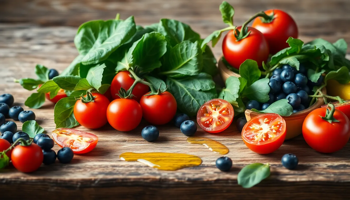 혈관 건강에 좋은 식재료 이미지