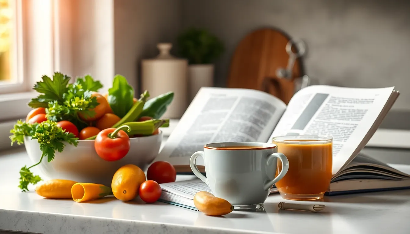 건강한 식단과 병원비 절약을 상징하는 이미지