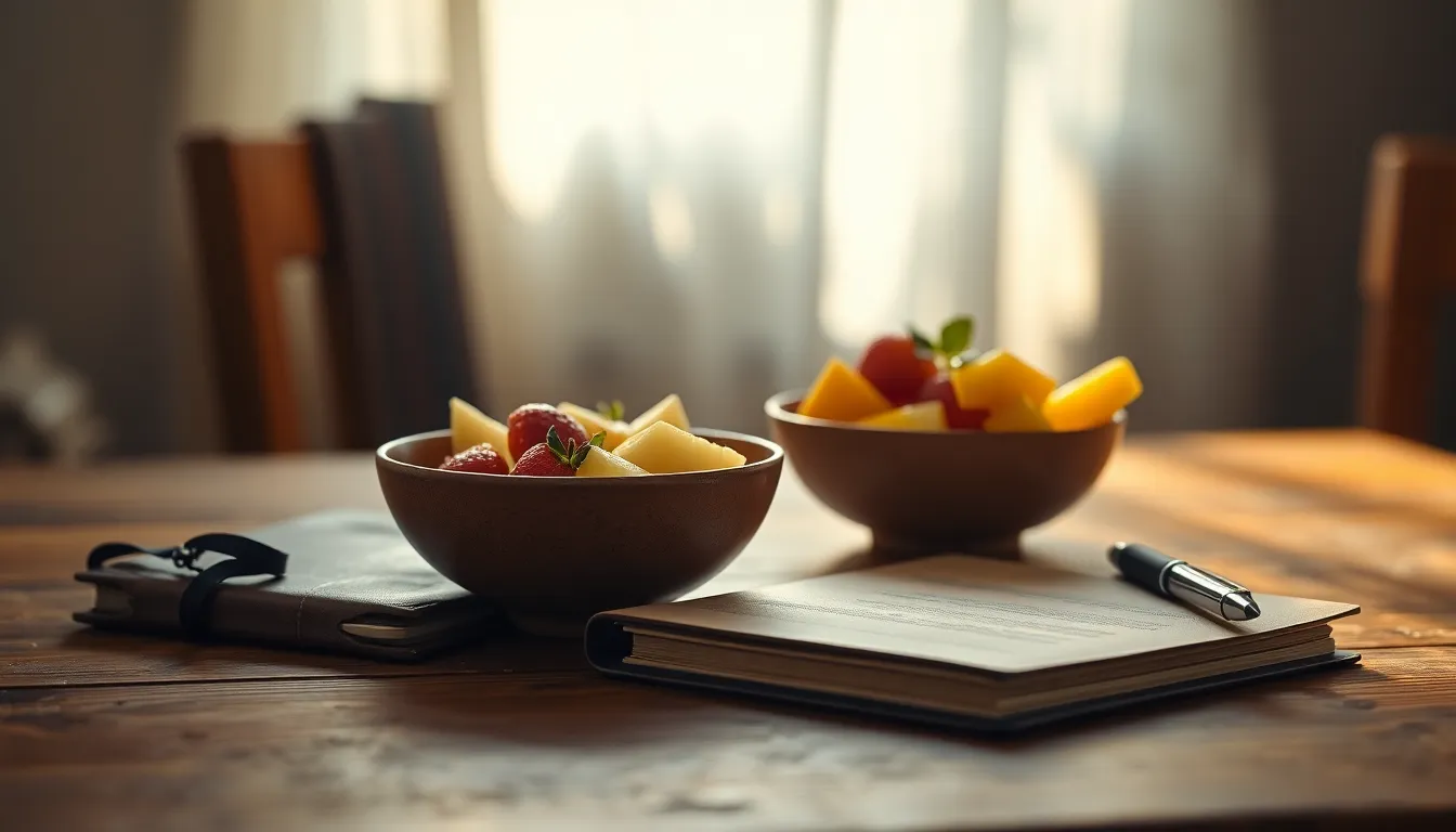 스마트 웨어러블 기기로 건강 데이터를 확인하는 모습