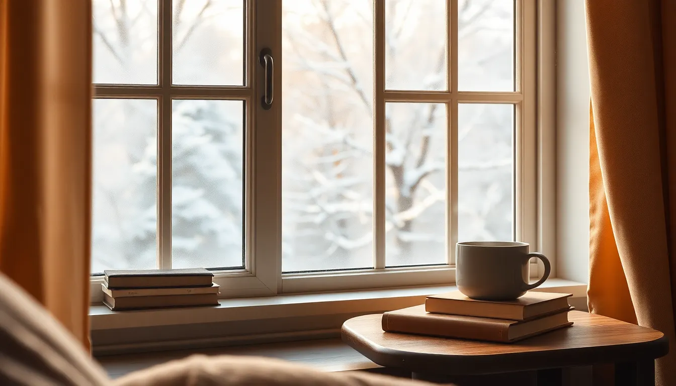 겨울철 실내 공기 관리 모습