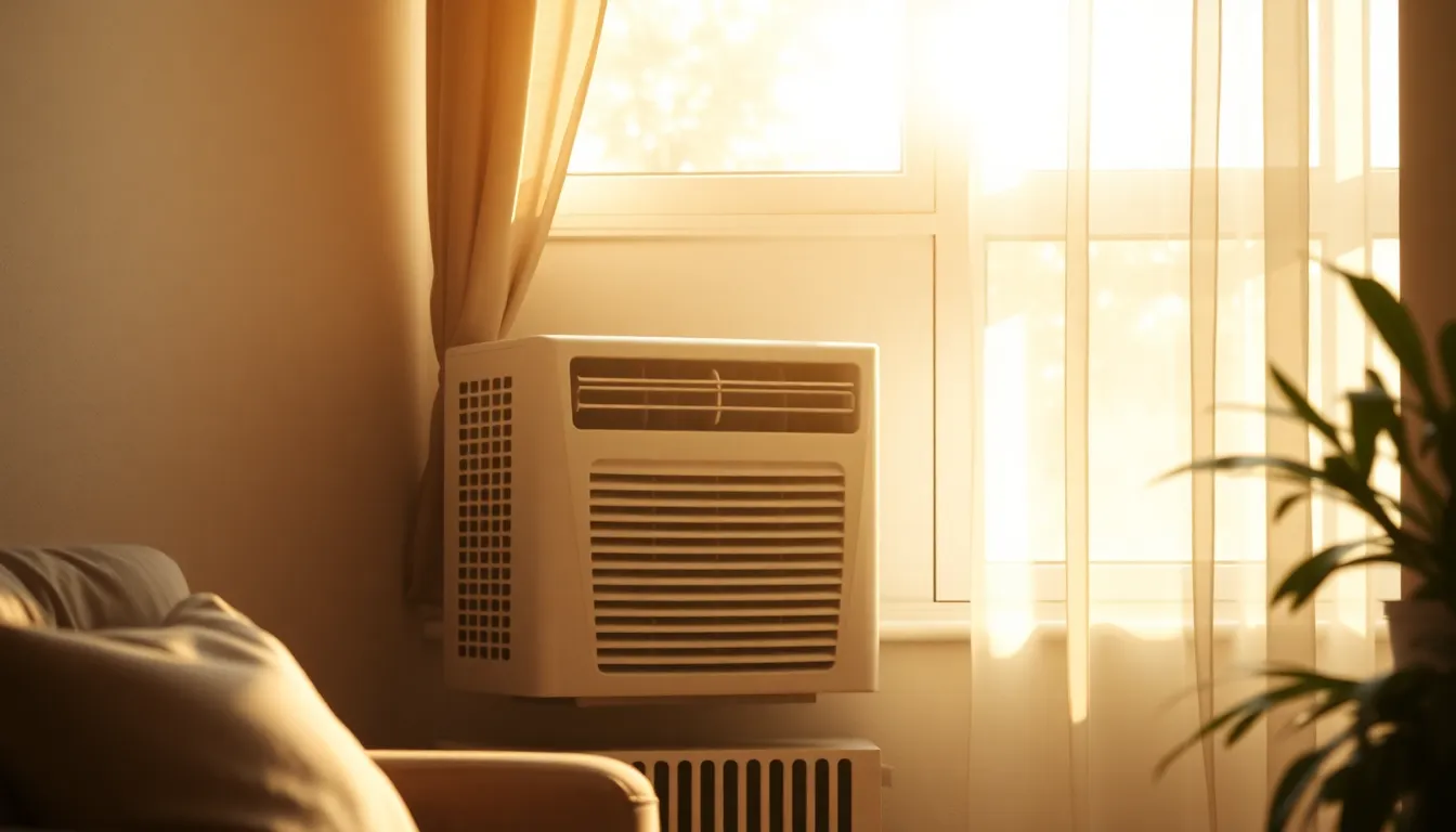 에어컨이 작동하는 시원한 방